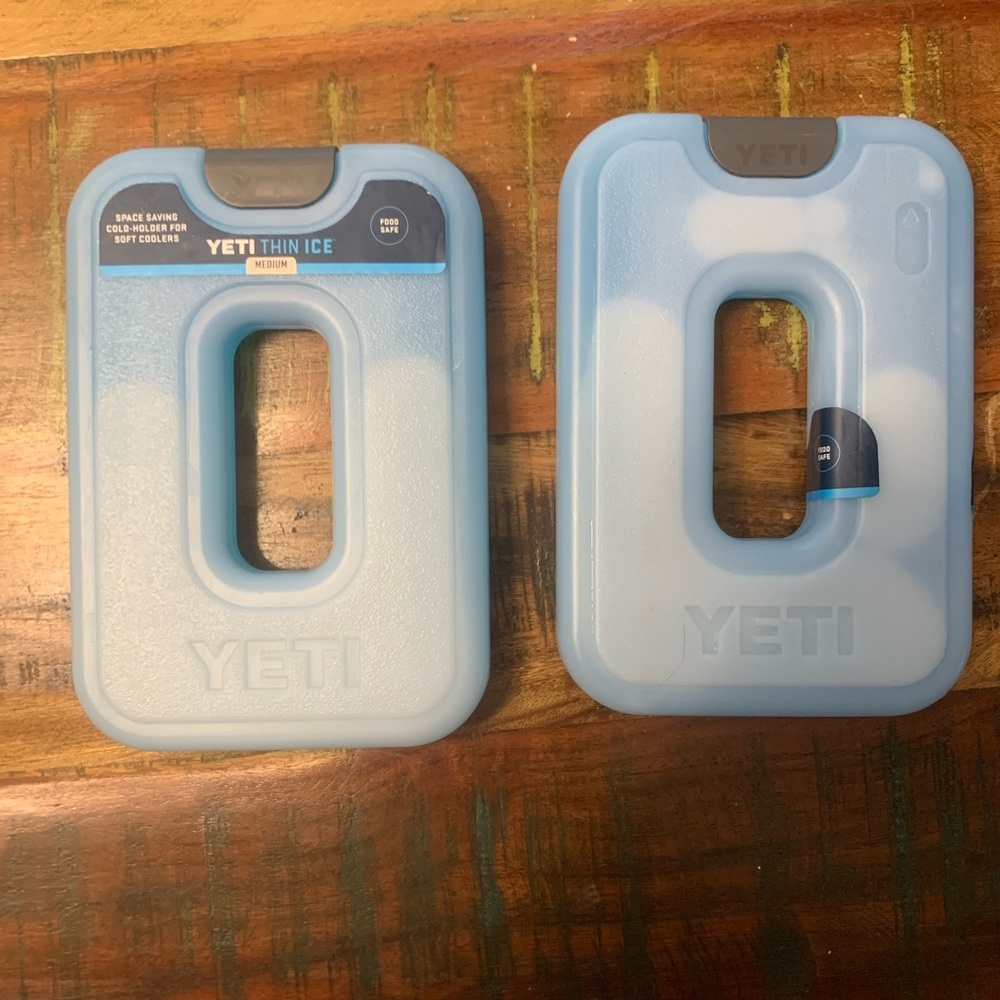 New YETI medium Thin Ice 2 Pack lot set cooler camping tailgating beach summer